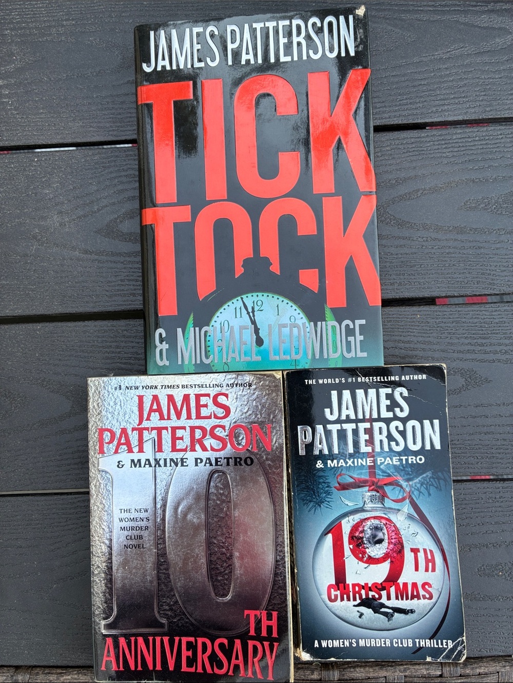 3 Pack James Patterson Books